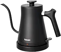 Chaleira Elétrica Tipo Pescoço De Ganso - Aço Inoxidável 304 Para Café E Chá, Desligamento Automático, Proteção Contra Ressecamento, Sistema Despejar, 1,0 L 1200 W, Fervura Ultrarrápida Água