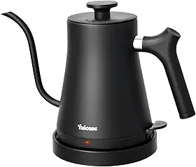 Chaleira Elétrica Tipo Pescoço De Ganso - Aço Inoxidável 304 Para Café E Chá, Desligamento Automático, Proteção Contra Ressecamento, Sistema Despejar, 1,0 L 1200 W, Fervura Ultrarrápida Água