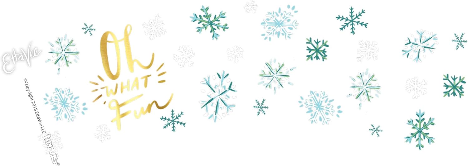 Tervis EttaVee Oh What Fun Christmas Holiday Made in USA Double Walled Insulated Tumbler Travel Cup Keeps Drinks Cold & Hot, 16oz Mug, Oh What Fun - Image 2