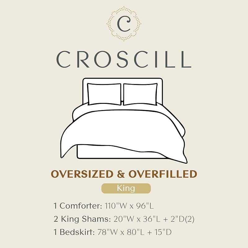 Croscill Classics Julius Chenille Jacquard King Comforter Set, Burgundy image 7