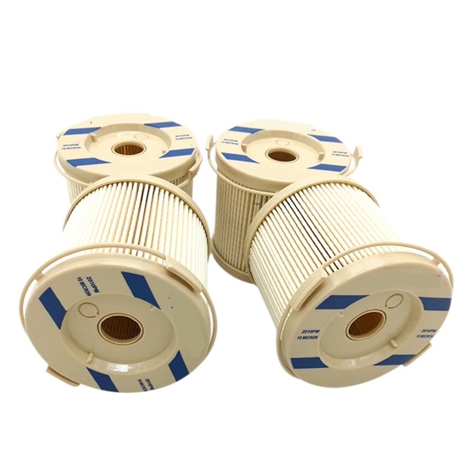 NACODLUL 4pcs 2010SM 2010TM 2010PM Filter Element for 500FG 500FH Filter Water 2 10 30 Micron(2010TM)