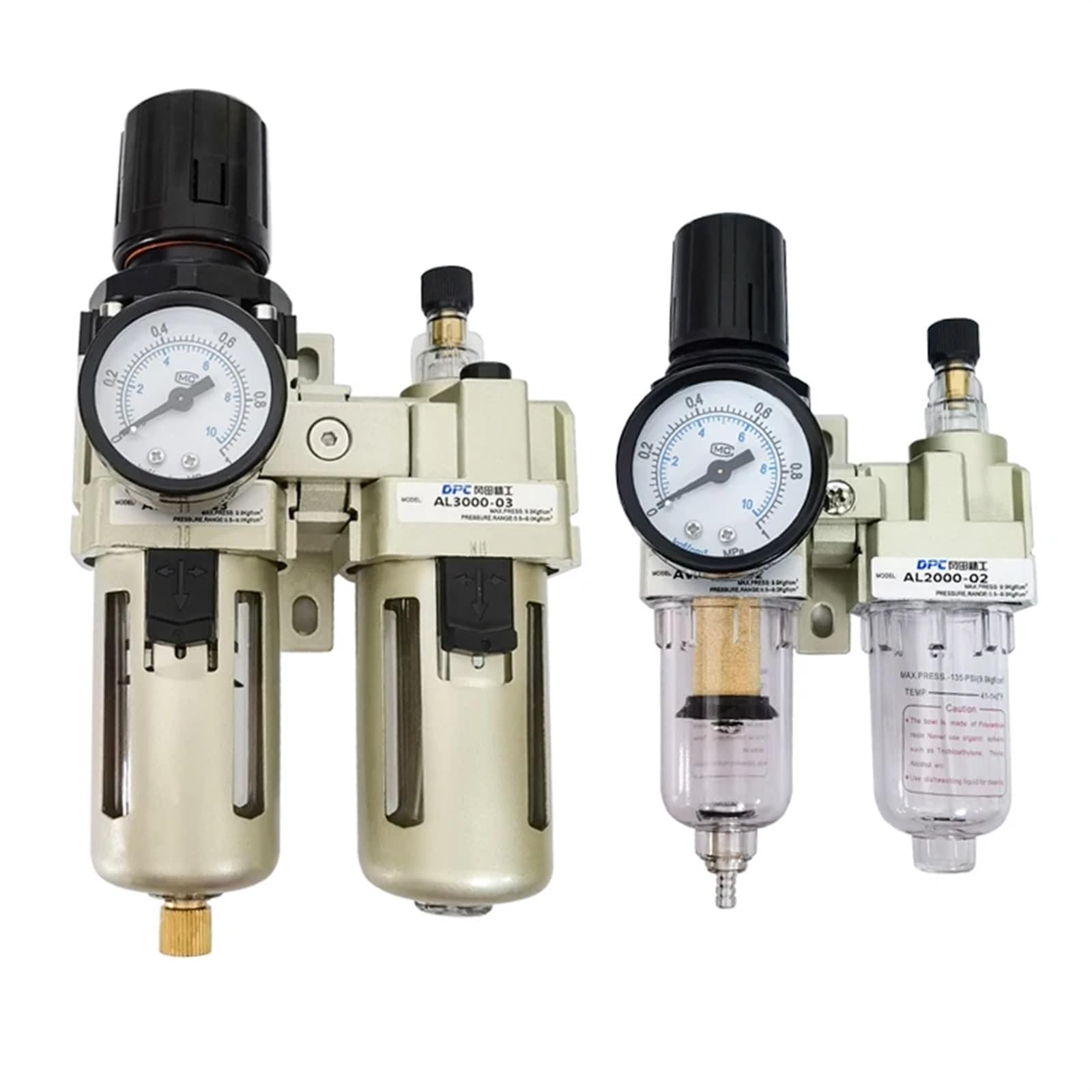 AC2010-02 AC3010-03 AC4010-04 Regulator pneumatyczny separatora oleju