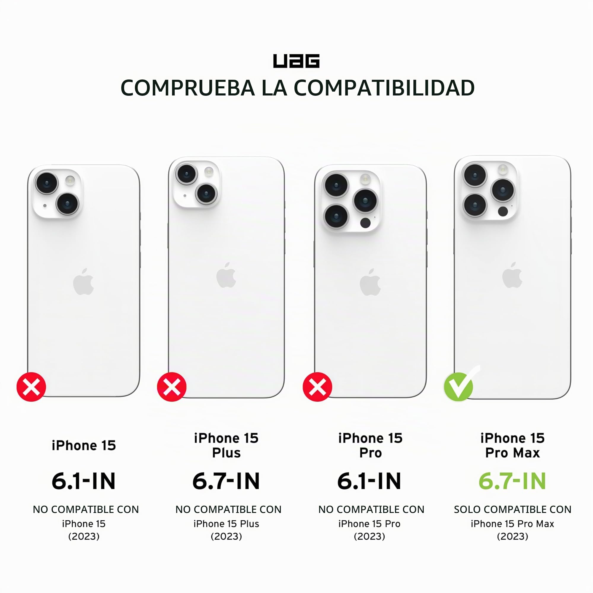 URBAN ARMOR GEAR UAG - Funda Compatible con iPhone 15 Pro MAX de 6.7 Pulgadas, Metropolis LT Kevlar Negro, imán Integrado Compatible con MagSafe Carga, Resistente Cubierta Protectora de Grado Militar