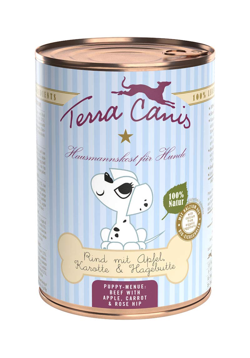 Terra Canis, Menu per Cucciolo, Confezione da 12 Pezzi (Confezione da 12 x 400 g)