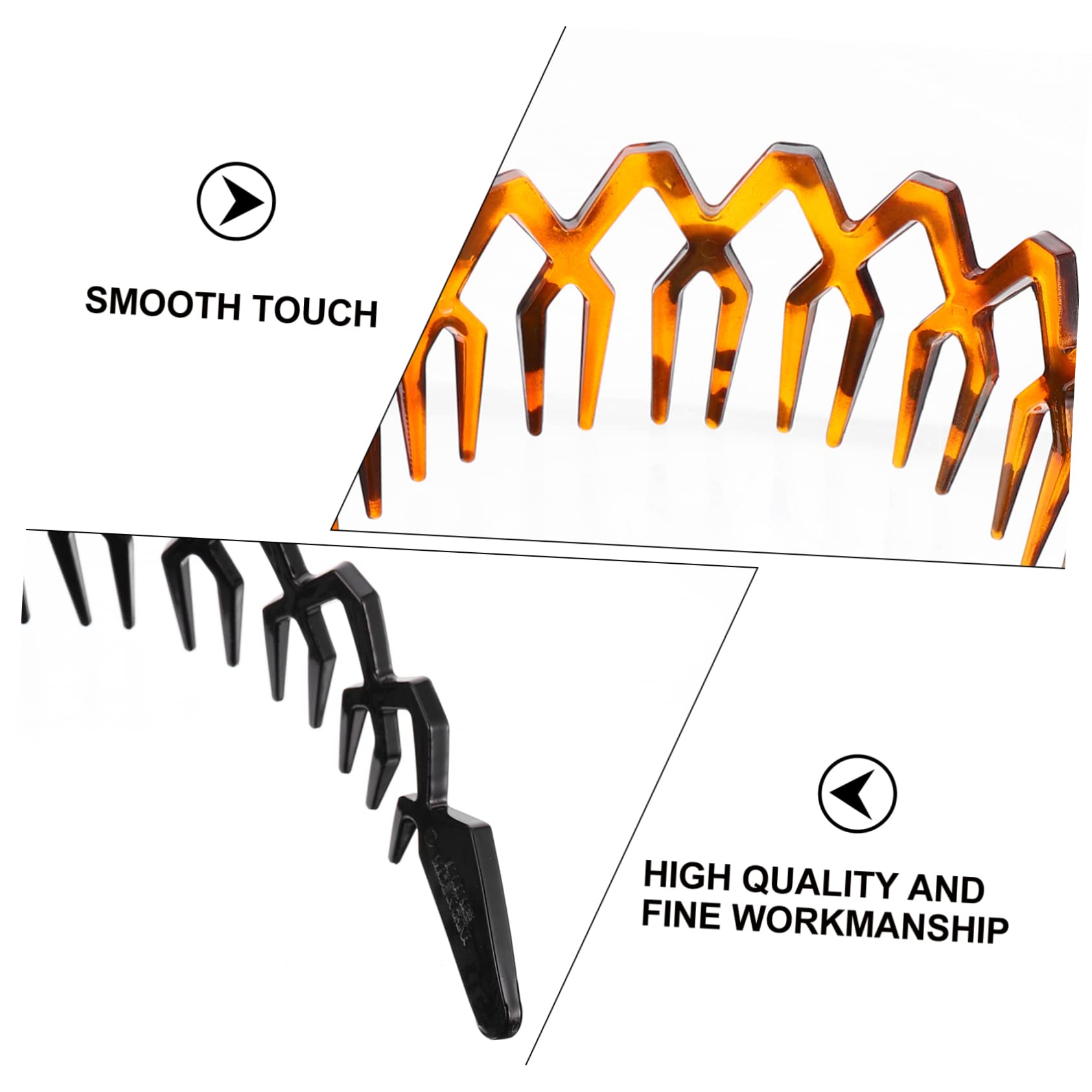 Healeved 10piezas Diademas De Dientes Forma De De Accesorios De Moda Para Mujeres Para Fiestas y Eventos Especiales