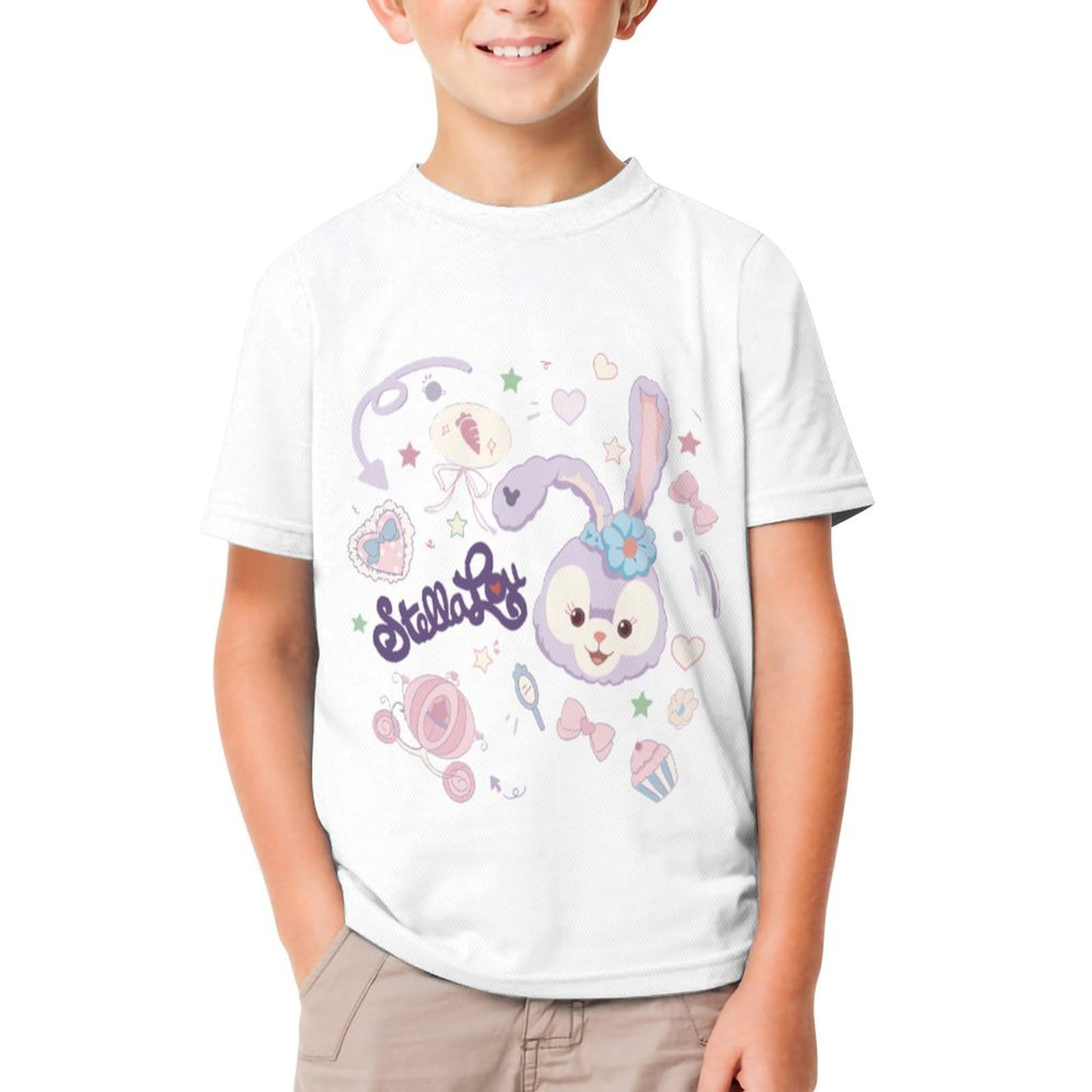 ダッフィー＆フレンズ　Tシャツ２枚 Amazon.co.jp: Tシャツ キッズ ダッフィーフレンズ 子供服 半袖Tシャツ