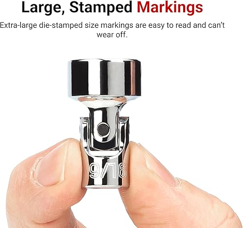 Miniatura 5 de TEKTON Unidad de 38 pulgadas x 916 pulgadas 6 puntos de conexión universal  SHD18014