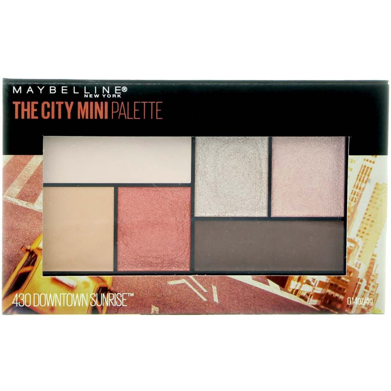 Mini Palette Downtown Sunrise,Maybelline Cosmetics,K2417100