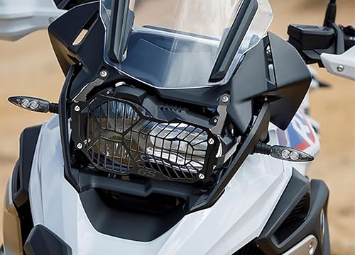 Miniatura 5 de Protector de luz principal para parrilla compatible con BMW R1250GS 2019-2022  R1200GS 2013-2018 LC 2013-2016 ADV ADVENTURE 2013-2018 GS1200 GS1250