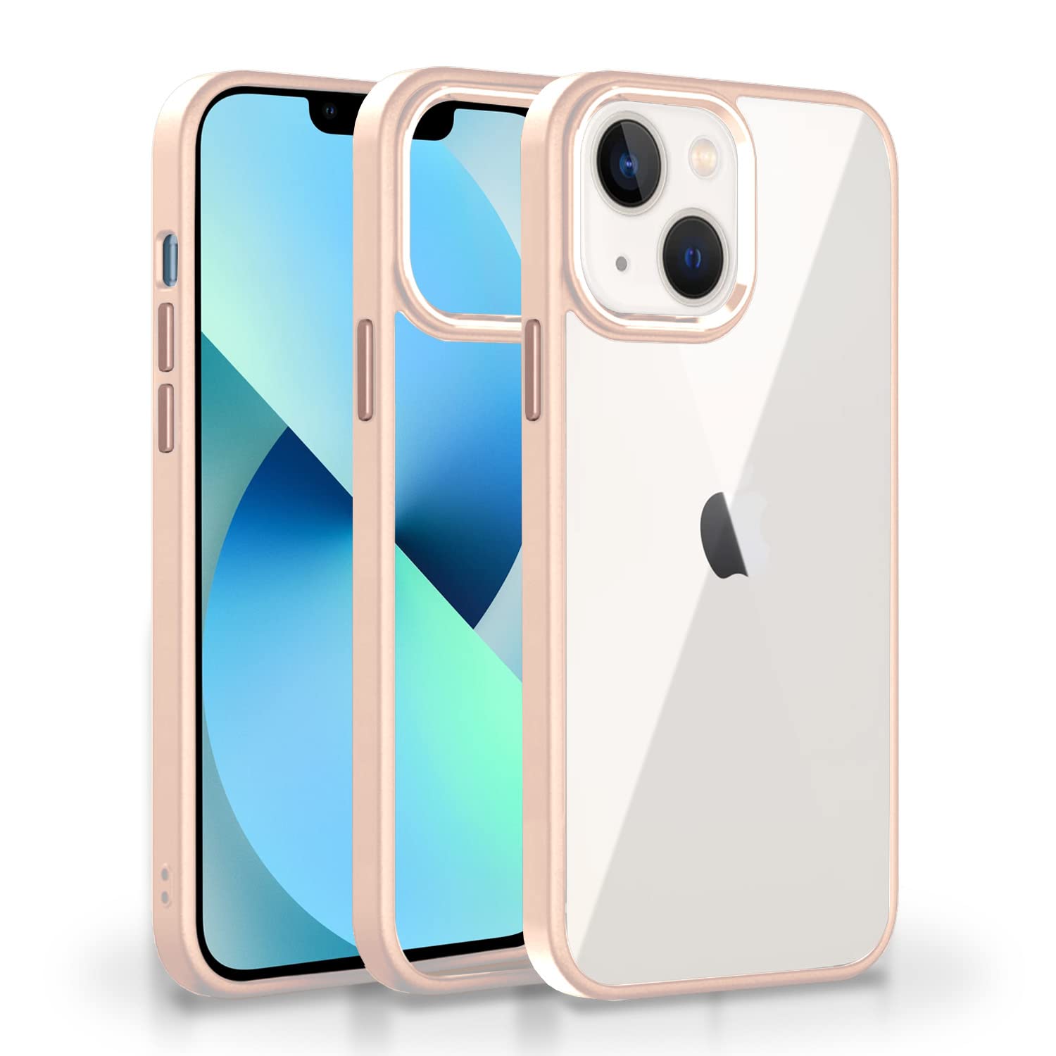Pikkme Back Cover |Electroplated Chrome Metal Ring | Full Camera Protection | Raised Edges | Super Soft Side TPU | Bumper Case for iPhone 13 (Face) (B0BGQ36DWF) Amazon Price History, Amazon Price Tracker