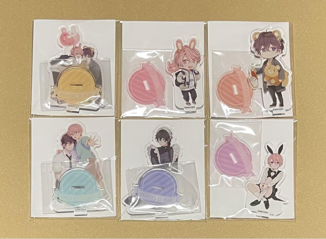 ショタおに くじメイト ミニアクリルスタンド D賞 中山幸『ショタおに 』 くじメイト アクリルスタンド D-5【BL