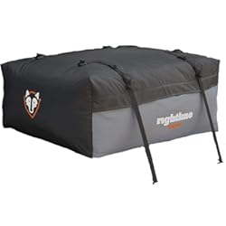 Equipaje En El Techo Del Auto Rightline Gear 100S20 Sport 2 Car Top Carrier, 15 pies cúbicos, Impermeable, se Fija con o sin portaequipajes