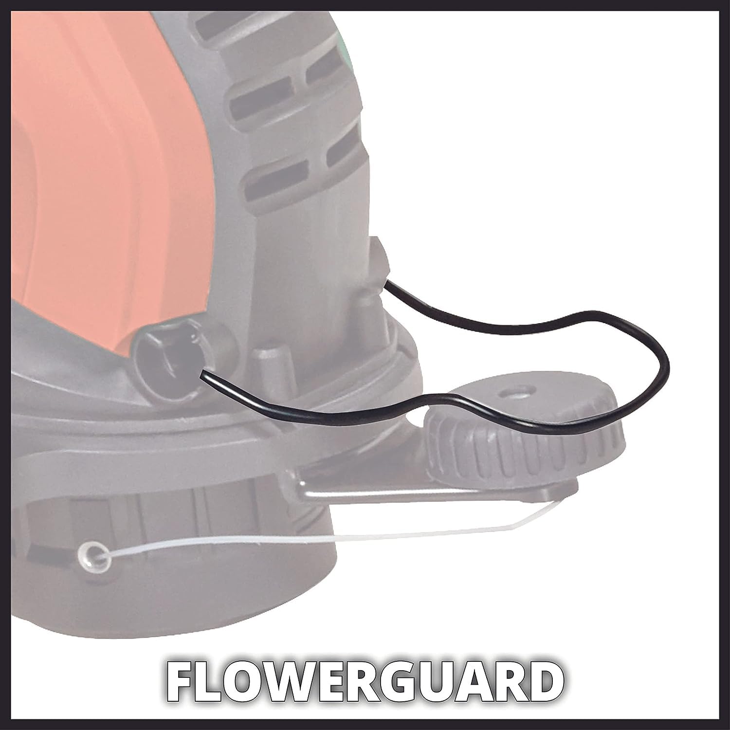 Einhell Recortabordes eléctrico GC-ET 4530 (Cabezal del Motor con 4 Posiciones de inclinación y rotación de 180 °, Mango de Aluminio telescópico Extensible Continuo, Protector de Flores)
