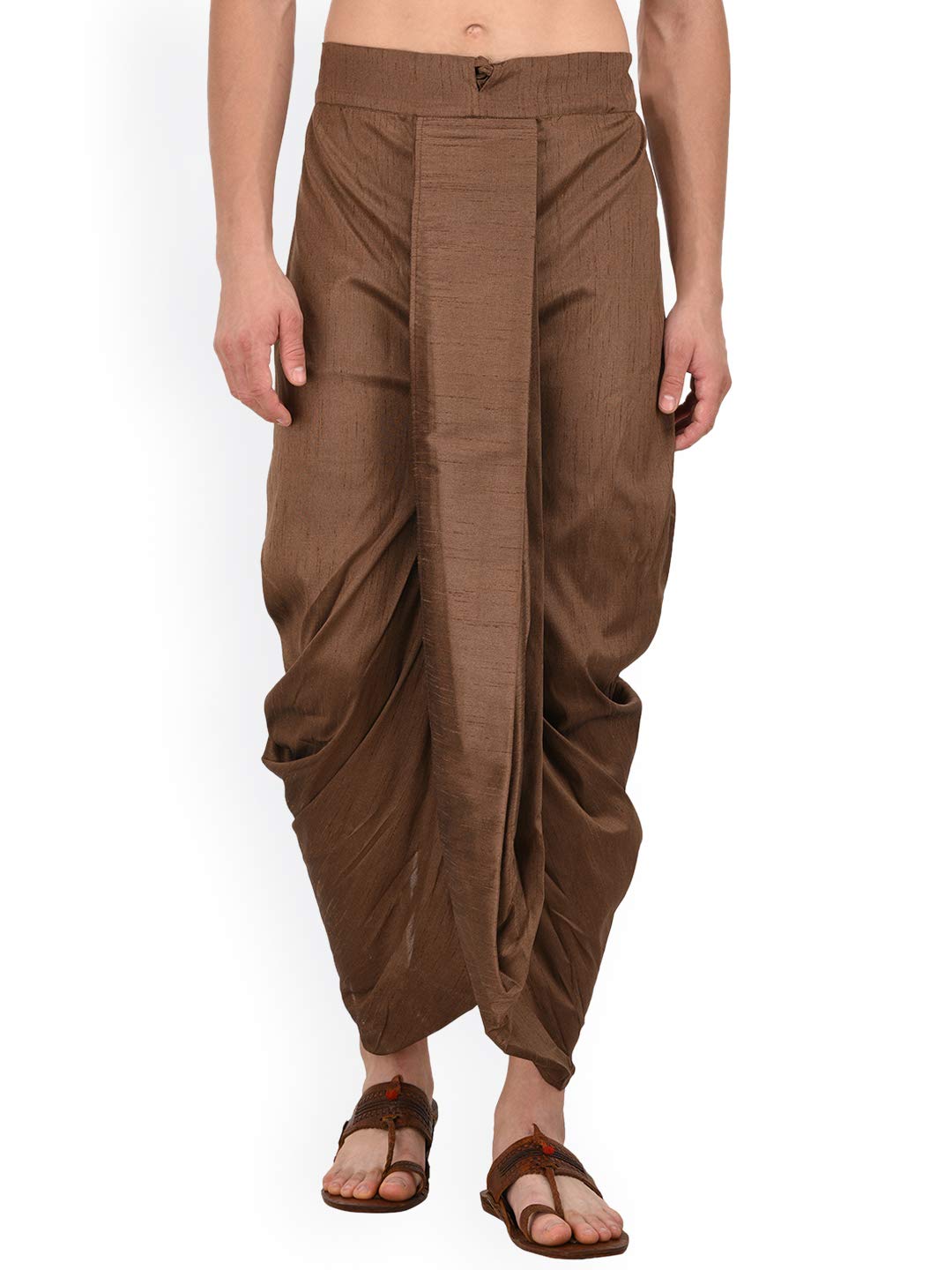 royal kurta Mens Silk Blend Dhoti-picture-54