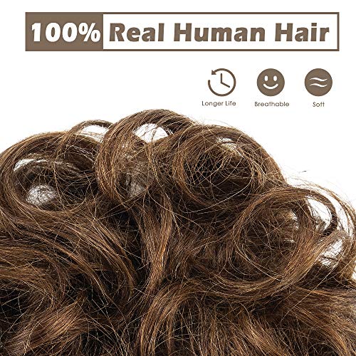 BARSDAR 100% Umani Chignon Capelli Veri, Coda