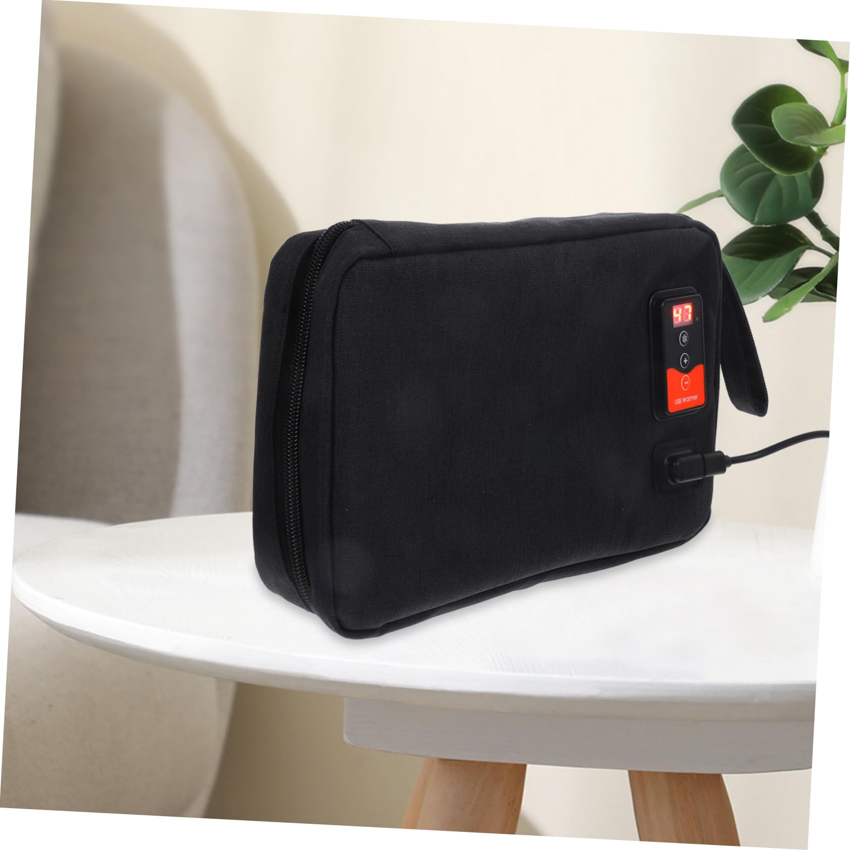 INOOMP Calentador Portátil de Toallitas Húmedas con Temperatura Ajustable Calentador USB para Toallitas de Niña Mantiene Humedad y Comodidad Hogar y Exteriores