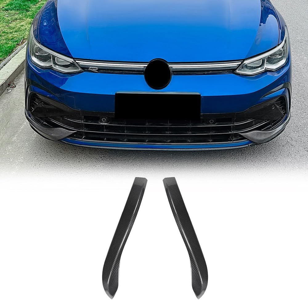 Suitable for Volkswagen Golf 8 High 8 Golf MK8 GTI Rline to Front Bumper CS Front windcutter car Trim Modification