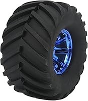 Vista 7 de Pomya Neumático de coche RC, para camión monstruo escala 1/10, para Epx, Pro, S30, coche de control remoto de estampida, neumático de goma, cubo