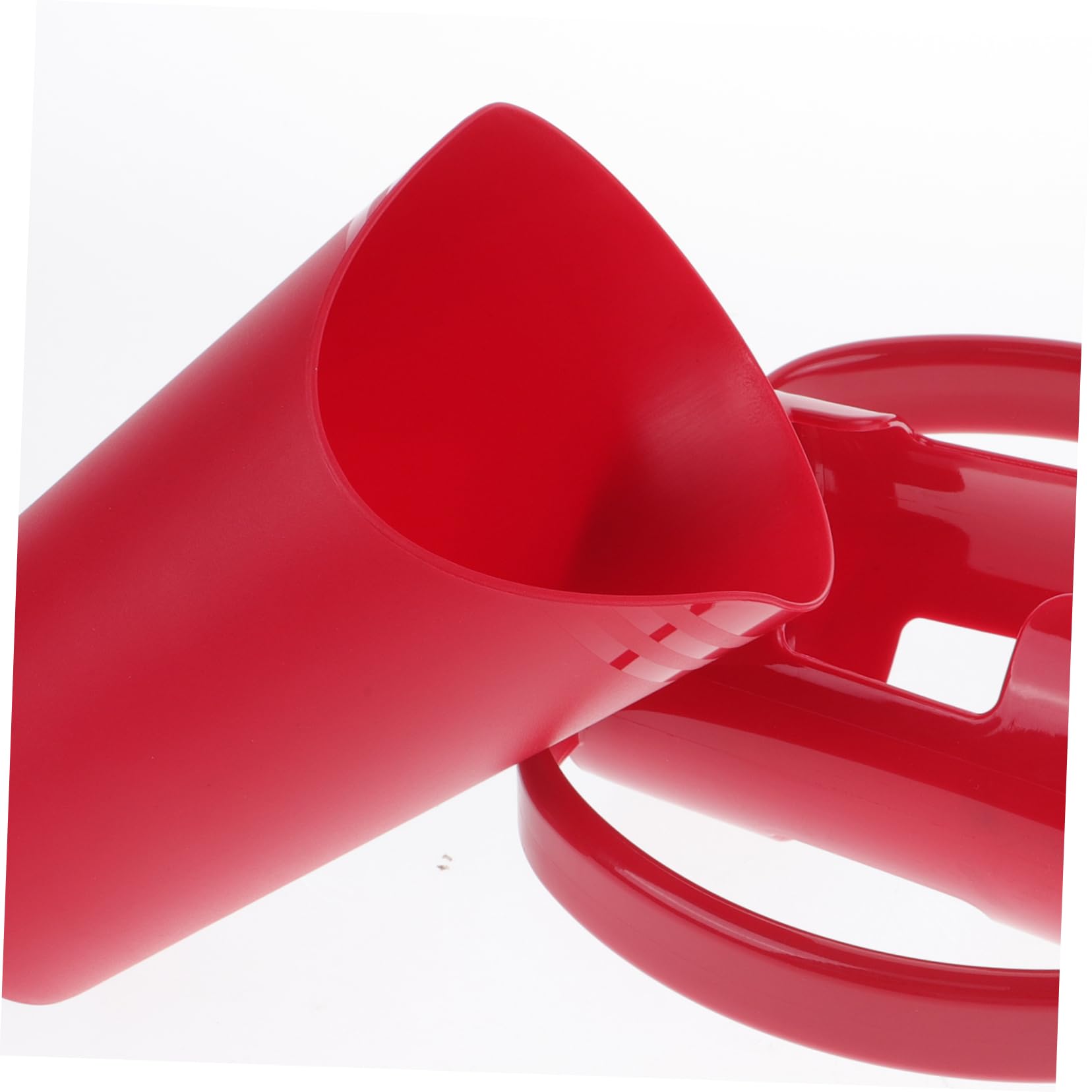 Didiseaon 3 Piezas taza de cuidado de ancianos copas de papel tazas para adultos de agua para adultos café s entrometidas para de alimentación líquida el plastico rojo