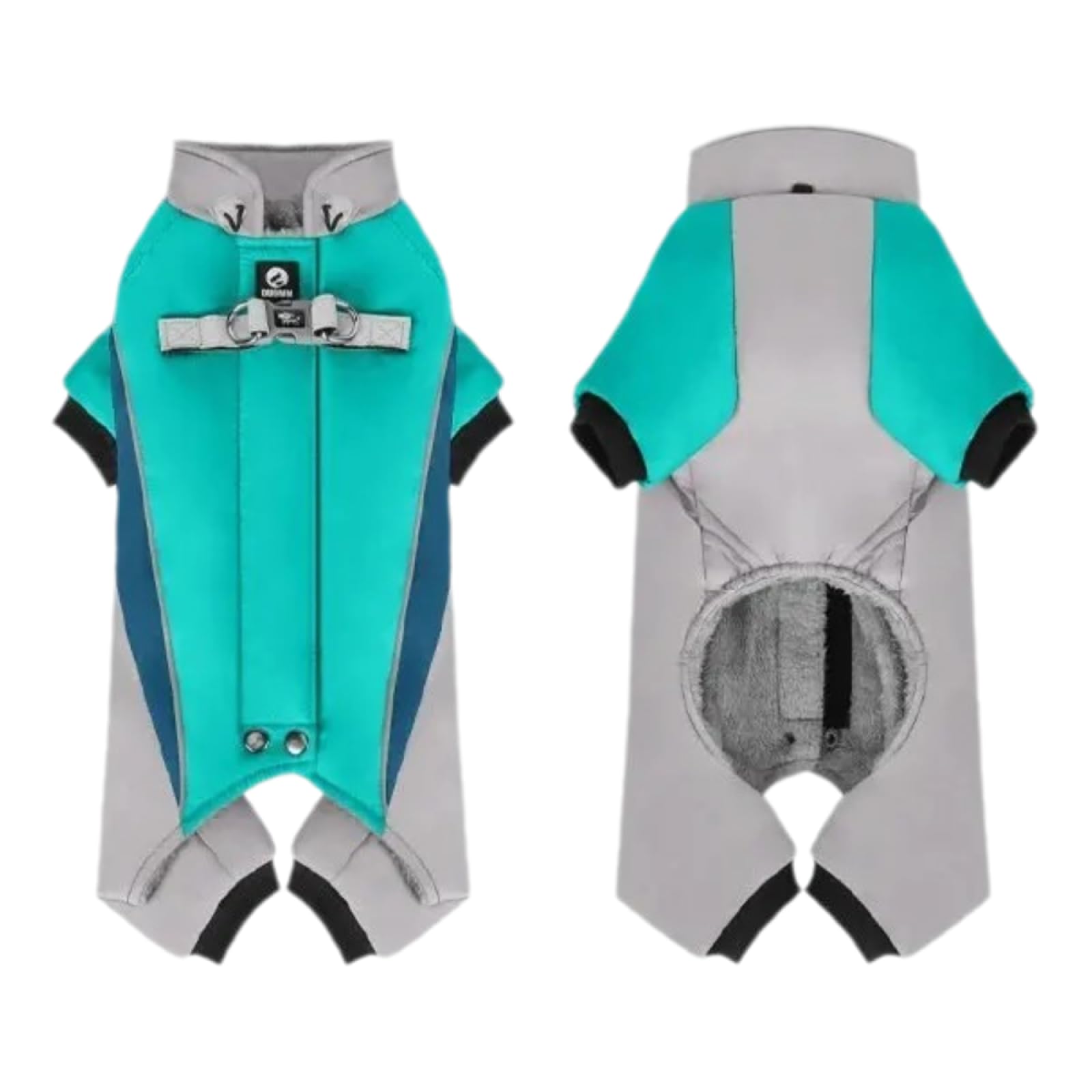 Veste de sécurité réfléchissante pour chien imperméable XL