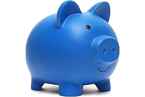 Cute Piggy Bank: A Shatterproof Savings Companion for Kids
