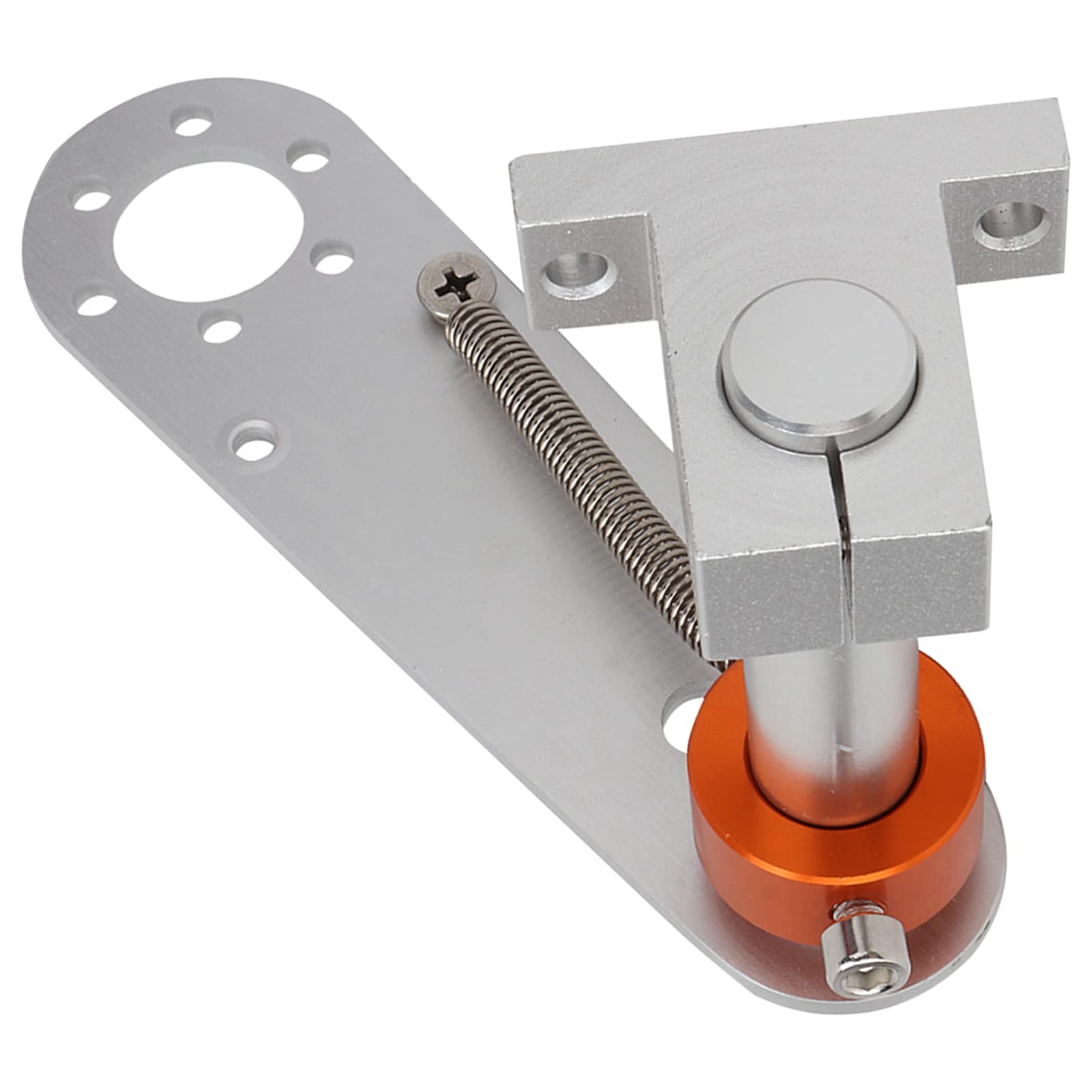Soporte de Codificador de Aleación de Aluminio, Soporte Antideslizante Ajustable Soporte de Montaje Codificador de Resorte, ángulo de Aluminio Boxwizard para Codificadores de Eje