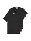 Mens 4d Flex Cooling Ventilation Cotton Modal Crew Undershirts, 3-Pack