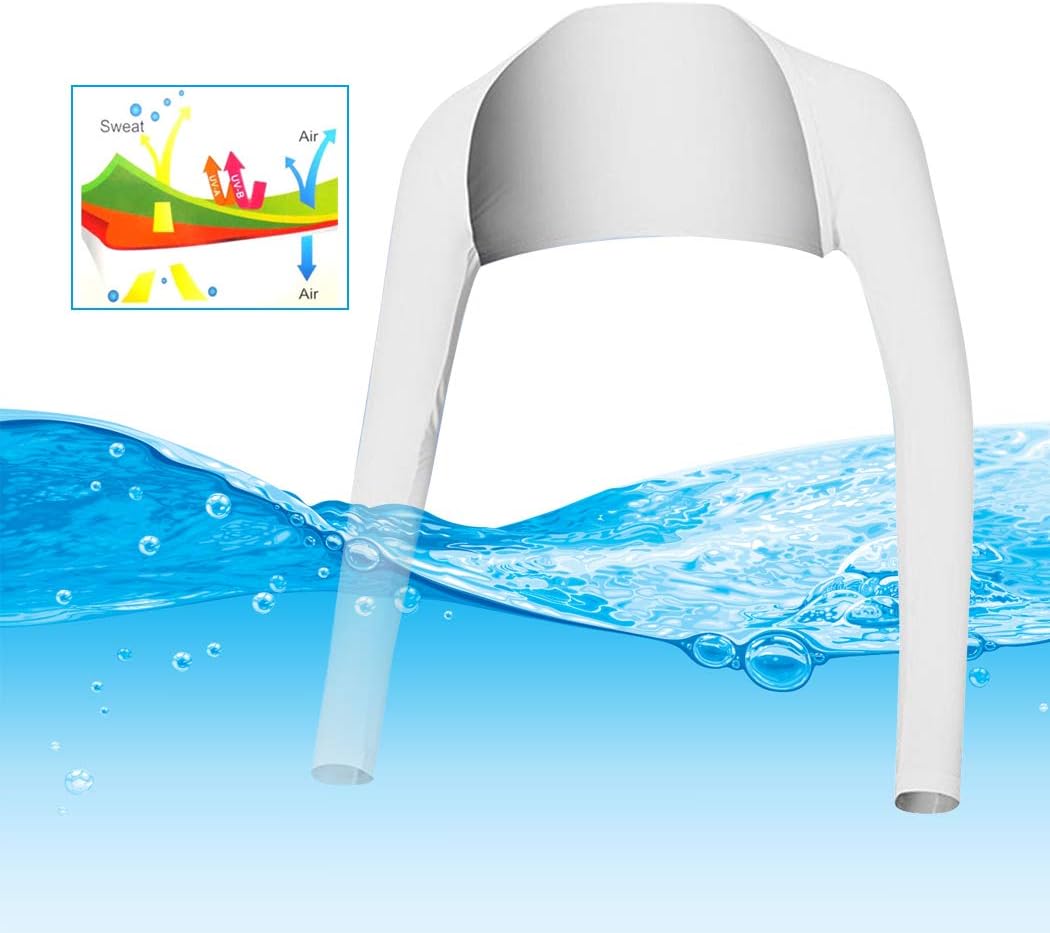 Anti-UV Golf Cooling Shawl Arm Sleeve Sun Protection Breathable & Comfortable for Women Golf & Outdoor Sports - Image 2