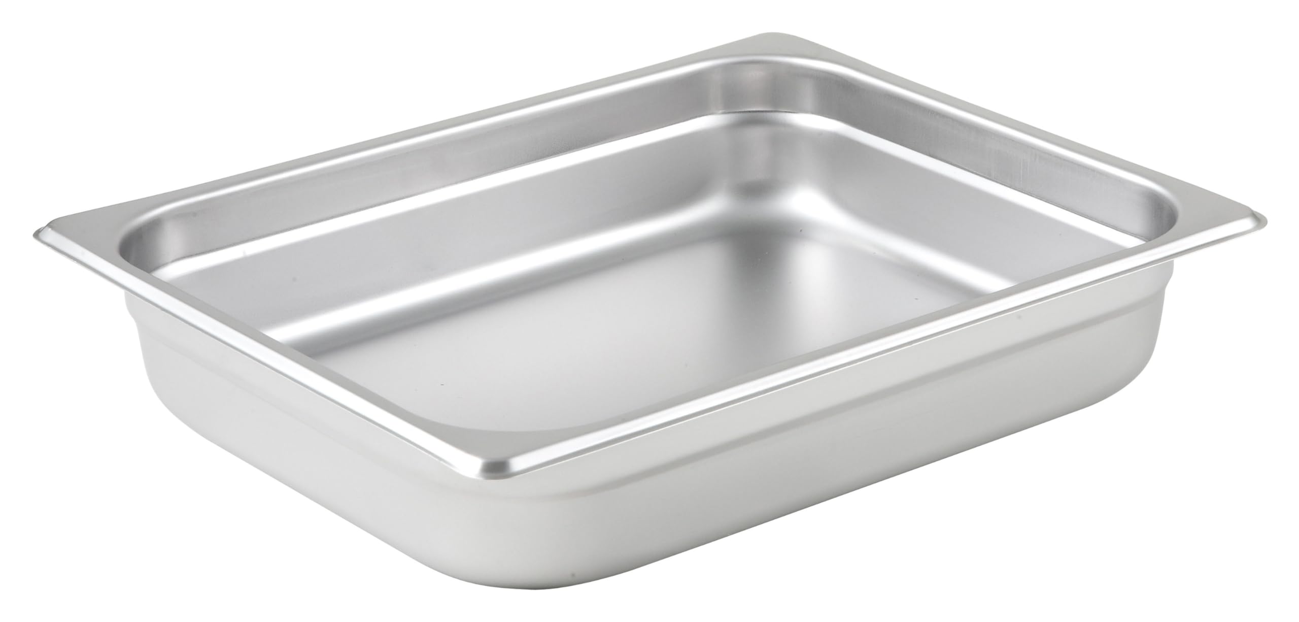 steam pan by Winco – 2.5" Deep, Stainless Steel, Model SPJM-202