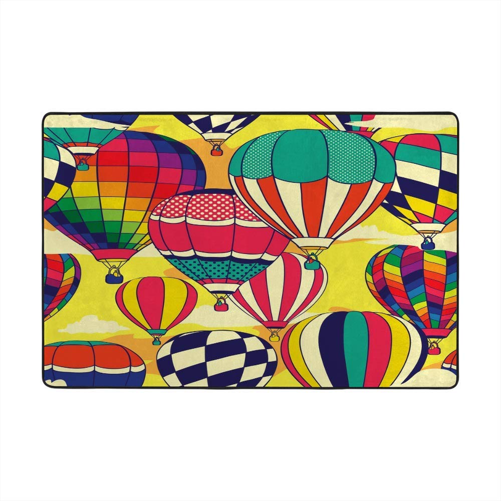 Tapis en forme de ballon résistant et doux pour sol de salon
