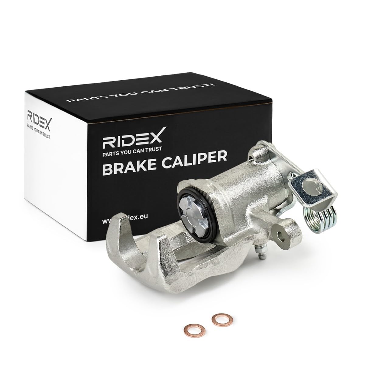 RIDEX 78B0852 Pinza de freno Trasero Izquierda Trasero sin soporte Compatible con KIA RIO III UB