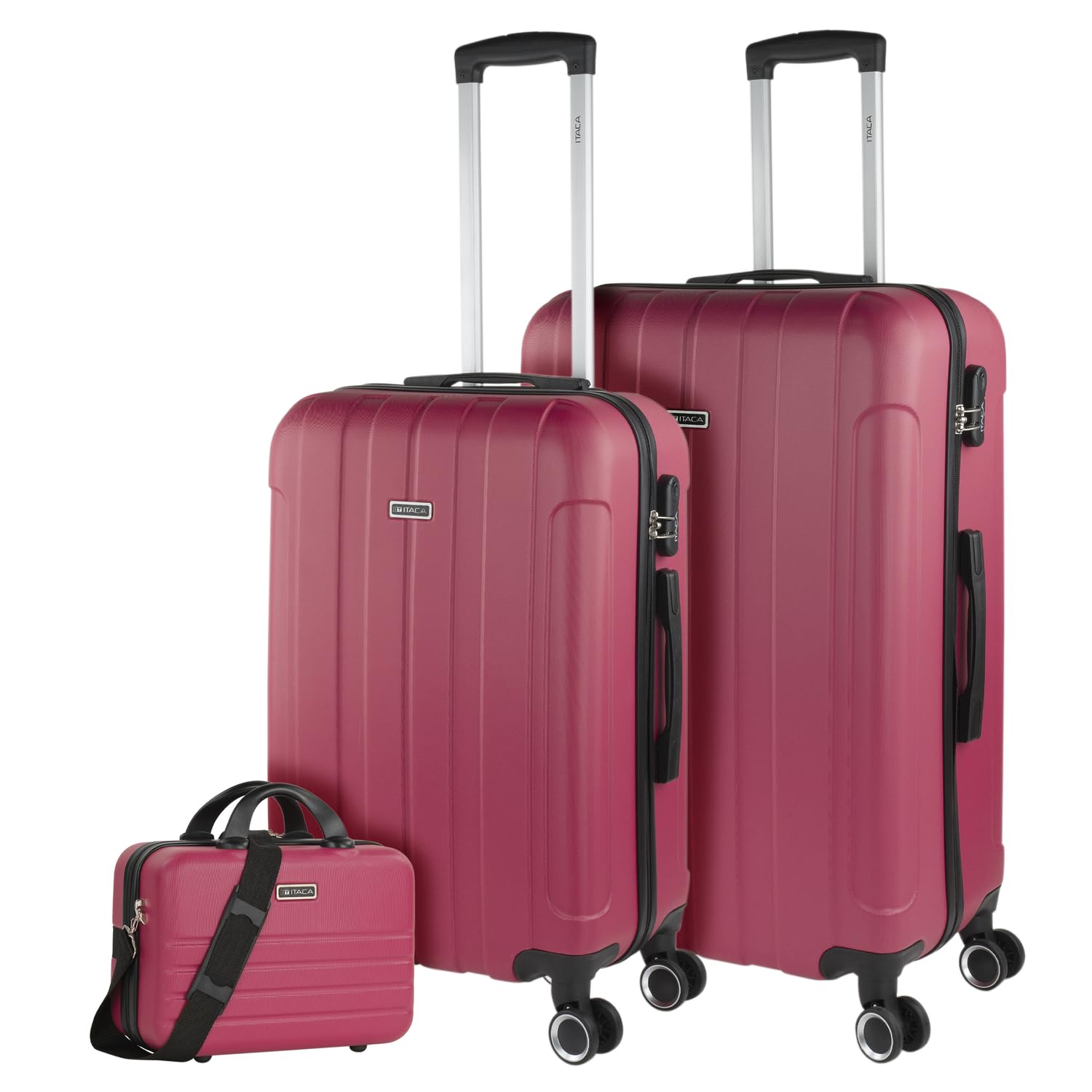 ITACA - Maleta Mediana con 4 Ruedas Giratorias para Viajes Largos Tipo Trolley Ideal como Maletas de Viaje Grandes 23 Kilos y Maleta Viaje Mediana Resistentes, Amarillo — view 73