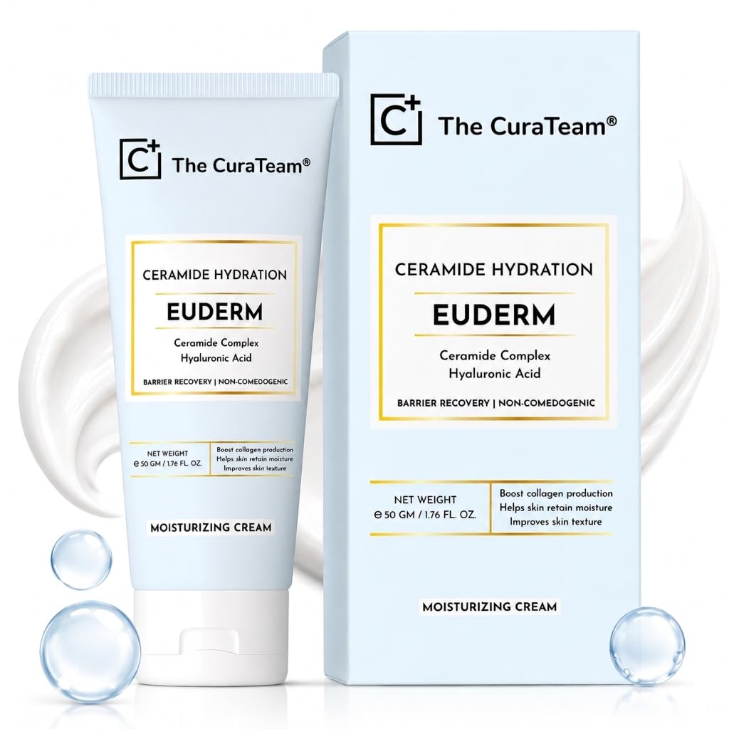 Ceramide Face Moisturizer – Hydrating Cream for Dry Skin