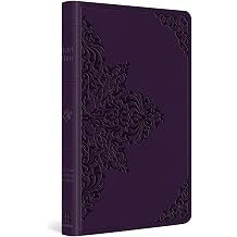 ESV Large Print Value Thinline Bible TruTone, Lavender, Filigree Design Holy Bible, English Standard Version