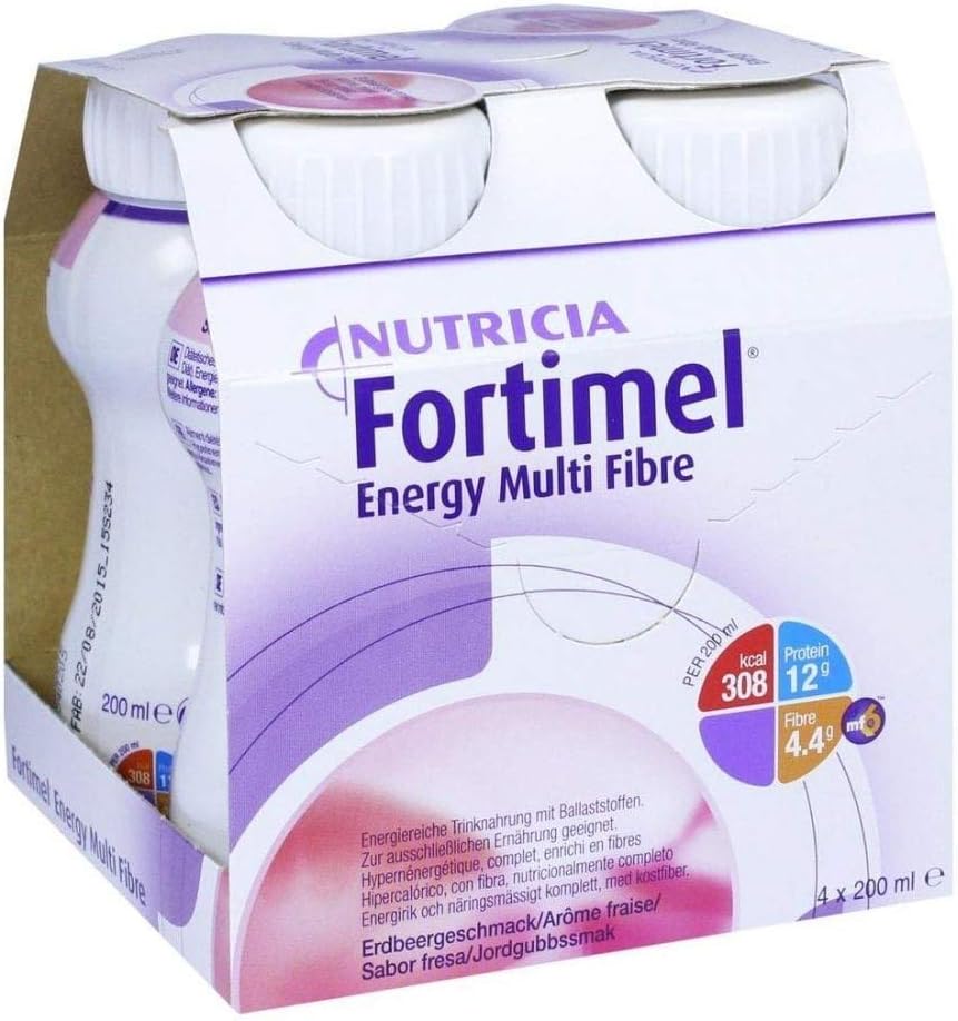 Fortimel Energy Multi Fibre 800 ml Liquid Strawberry
