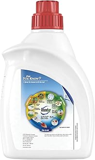 Roundup Weed and Grass Killer₄ Concentrate, Use Around Flower Beds and Trees, on Walkways, and in Other Areas in Yards, 64 fl. oz.