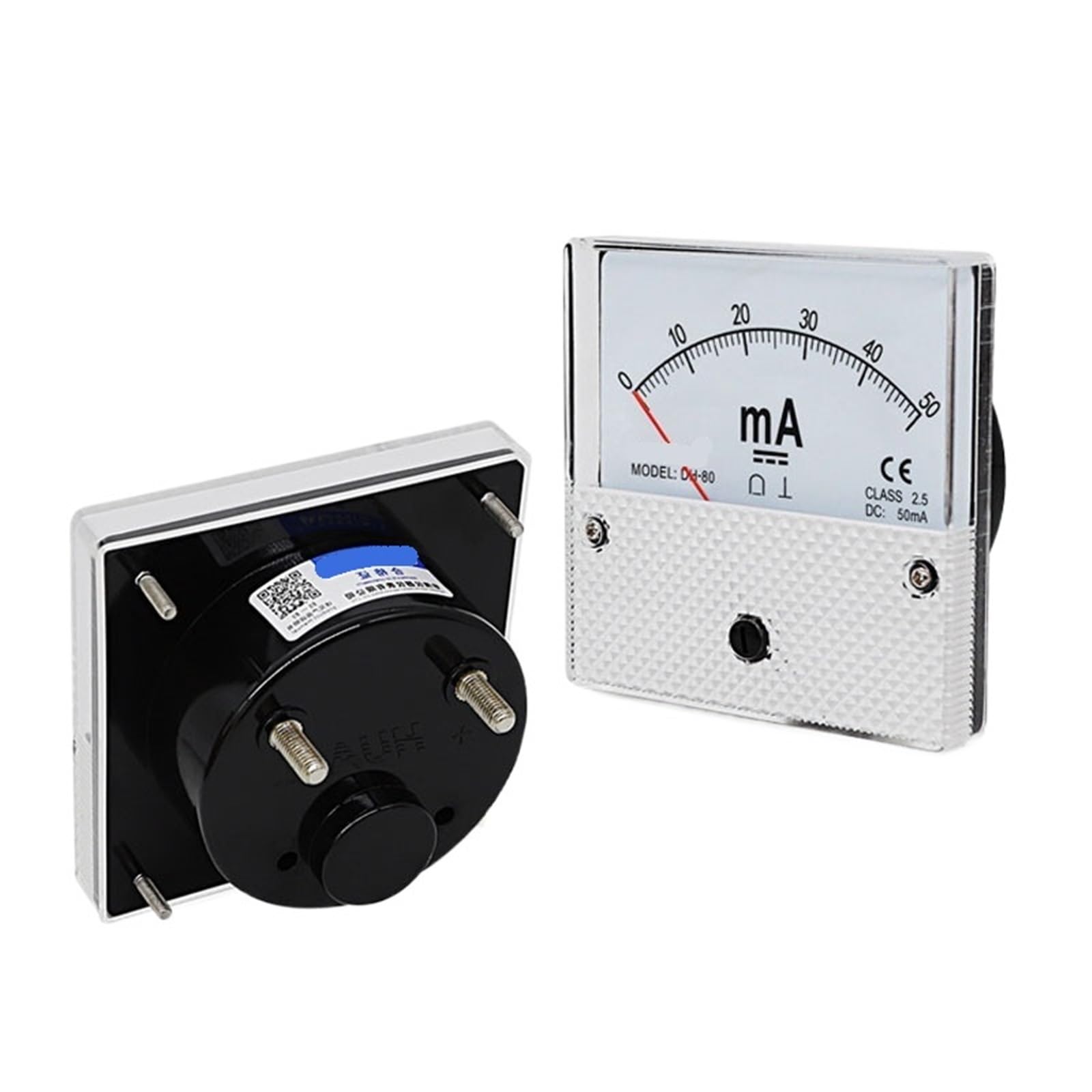 Medidor de corriente DH-80 Milliampere 1mA 5mA 10mA 20mA 30mA 50mA 100mA