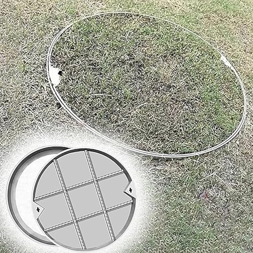 Tapa de alcantarilla redonda de acero y repuesto de tapa de tanque séptico de 23" 2