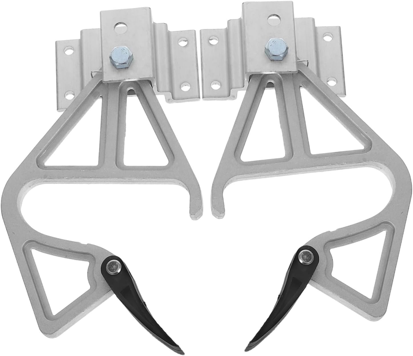 TEHAUX Extension Ladder Parts Aluminum Alloy Security Device with Locking Mechanism for Indoor and Outdoor Use Skid Functionality Height Reliable Ladder Accessories