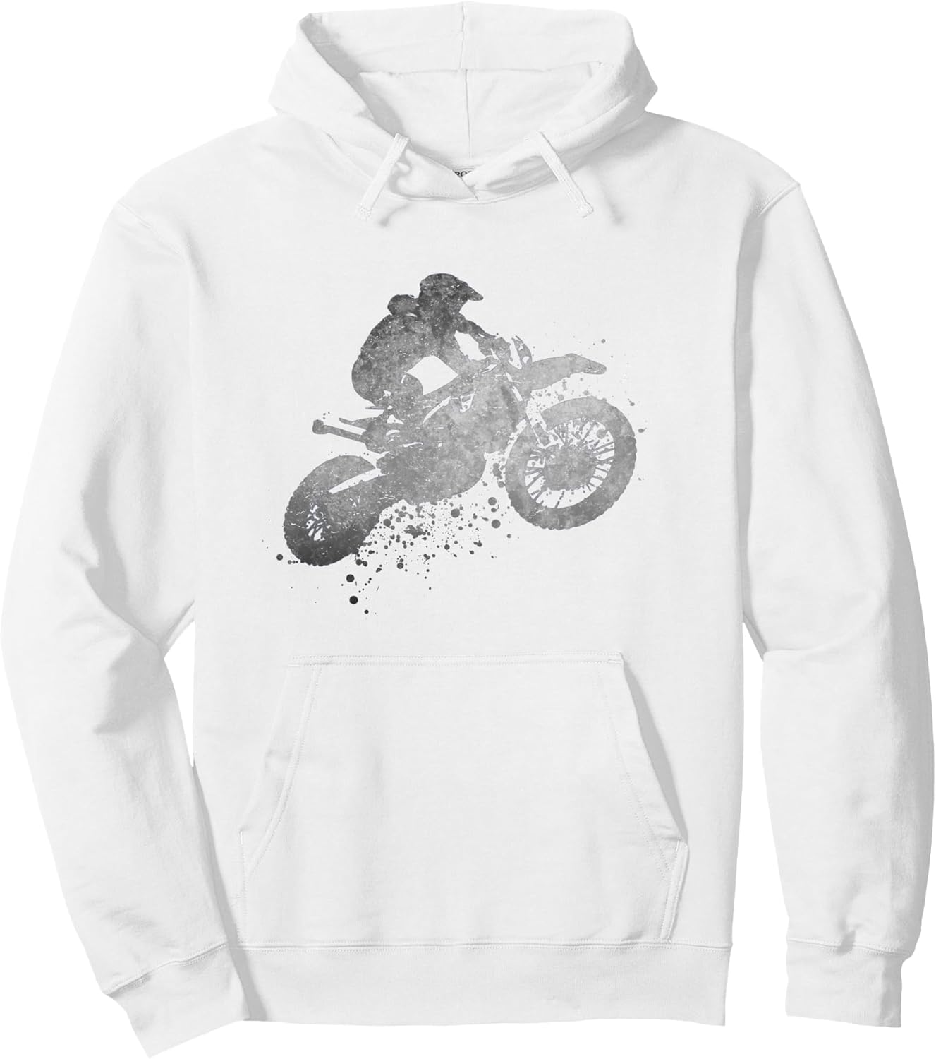 Dirt Bike Rider Racing Extreme Sports Vintage Men Teen Boys Pullover Hoodie