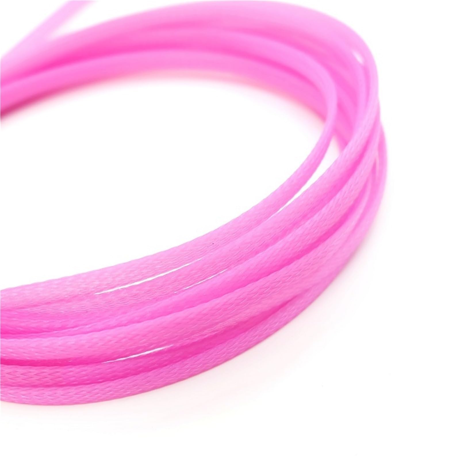Guaina intrecciata per cavi da 5 m/10 m, copertura espandibile in PET da 4-16 mm, con guaina in nylon per isolamento dei fili (rosa, 20 mm - 10 m)