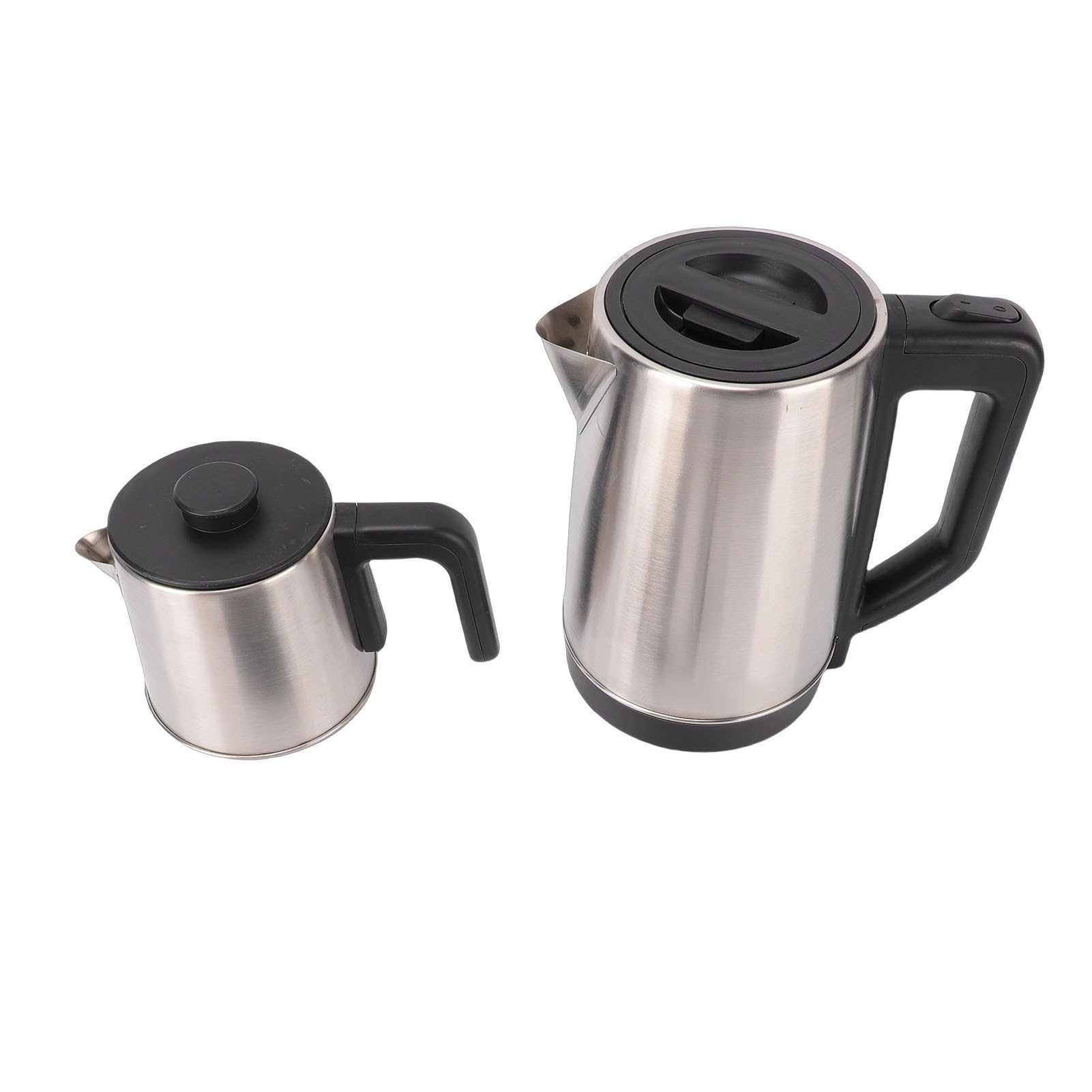 Machine à thé électrique Turque avec Double Pot en Acier Inoxydable, Fonction d'infusion Automatique et de Maintien au Chaud, Parfaite pour les Amateurs de thé Traditionnel, Design Facile