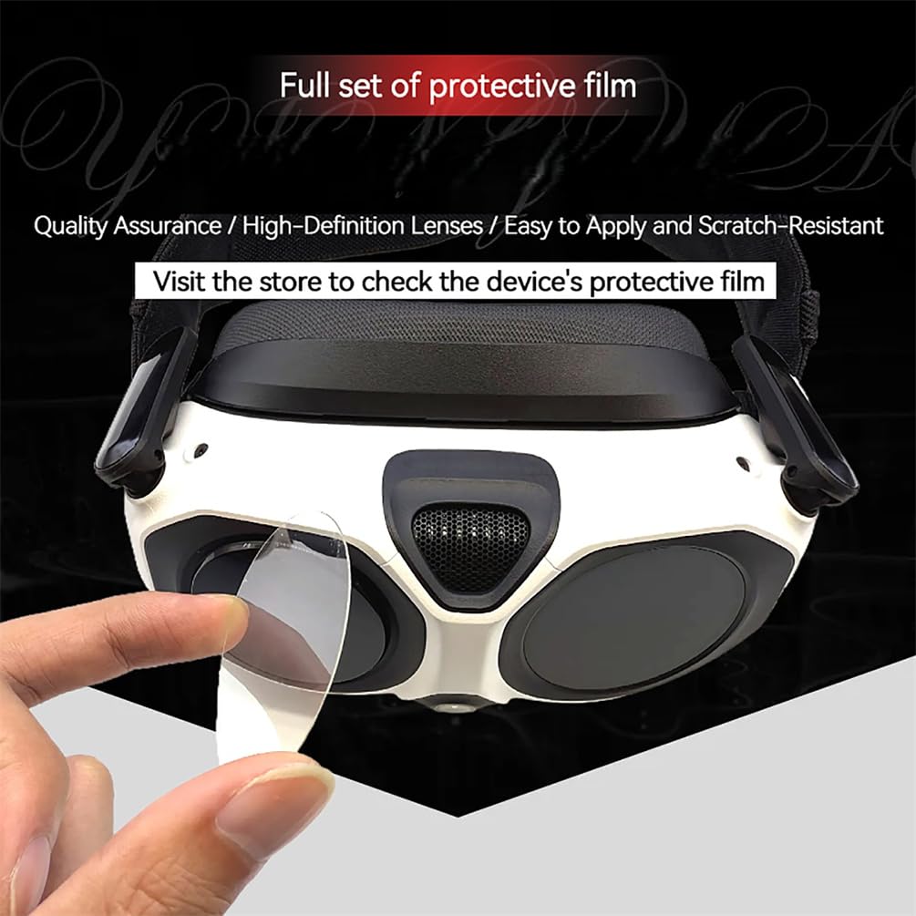 Set completo di pellicole proteggi schermo per drone Insa 360 Antigravity A1, A1 Flight Glasses Lens Protector + Body AR Protective Film, Anti-impronte Screen Protector Film