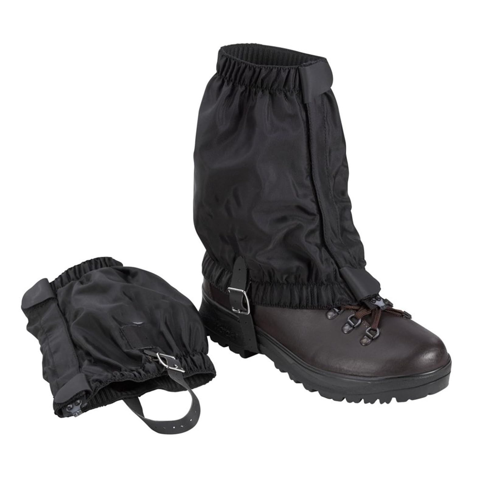 Polainas for piernas, polainas for exteriores, polainas de montañismo, polainas cortas y duraderas, cubierta de nieve ligera, adecuada for hombres y mujeres (1 par)
