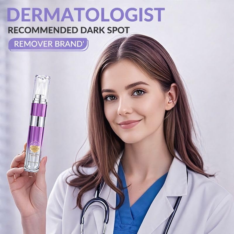 Dark Spot Remover for Face and Body - Dark Spot Correcting Glow Serum with 360° Roller for Sun Spots, Age Spots, Freckles, Melasma Treatment - Brightening Face Serum for All Skin Types, 0.5 fl oz - Image 4