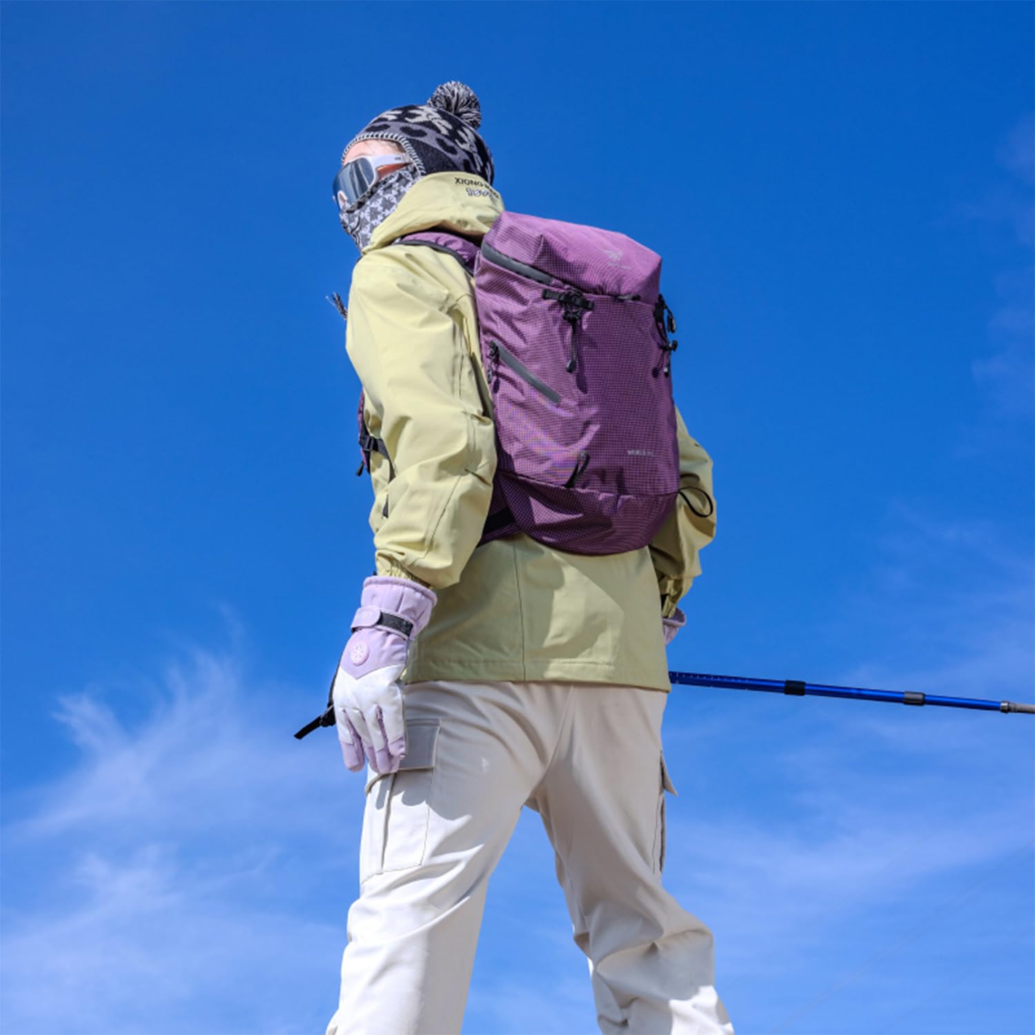 Kimwadalh Zaini Ciclismo per Uomo e Donna,15L Zaino da Hiking Piccolo Zainetti da Trekking Zainetto da Sportivo per l'esterno, la scuola, i viaggi, le passeggiate, il ciclismo