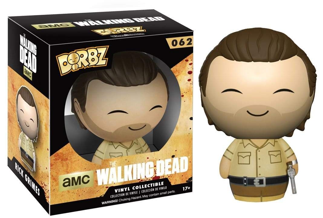 Amazon.com: Funko Dorbz: Walking Dead Rick Grimes Action Figure