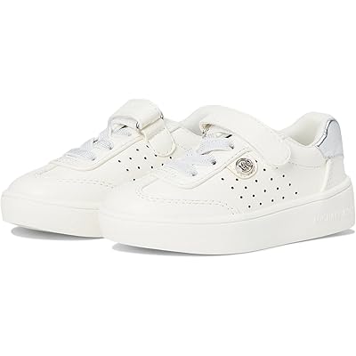 Женские кроссовки MICHAEL Michael Kors Kids Jem Scotty (Toddler) white/silver metallic