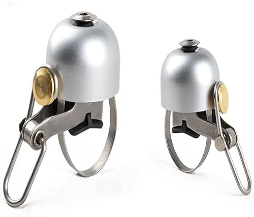 NC - Timbre de bicicleta clásico para timbre de bicicleta con sonido fuerte, campanas de campana retro, accesorios de equitación para manillar de