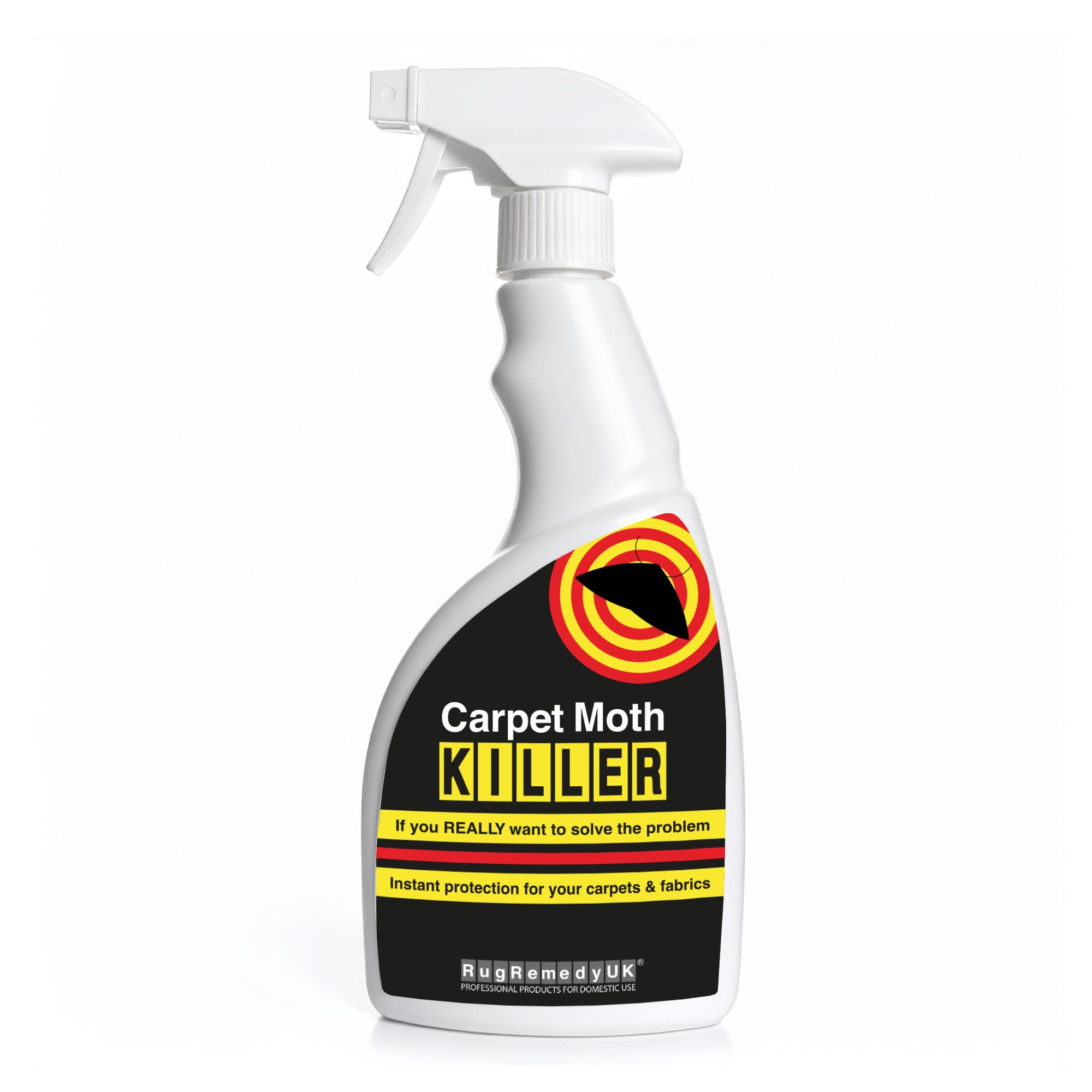 Carpet Moth Killer Spray 500ml - Safe Moths Killer, Gentle Moths Repellent for Home, Rooms, Non-Staining Carpet Beetle Spray, Moth Repellent for Wardrobes, Prevention for 3 Months